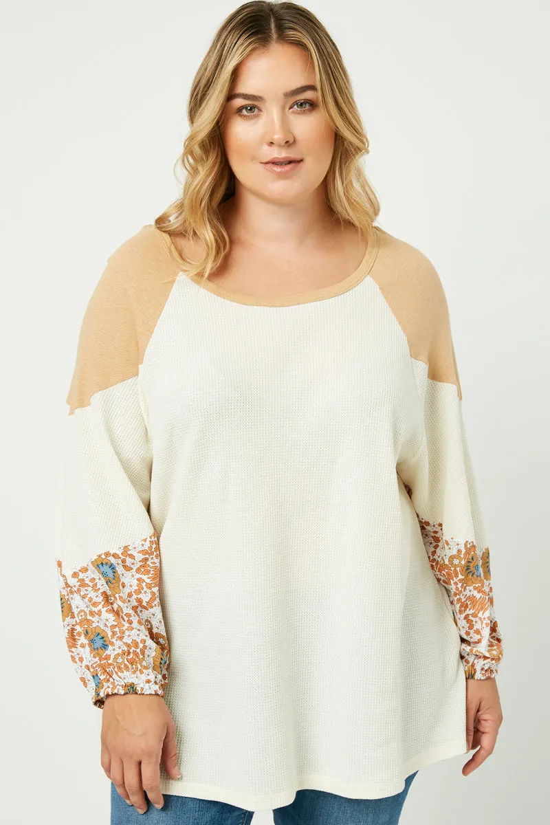 Breathable Hoodie Anti Odor Finish Contrast Woven Sleeve Top